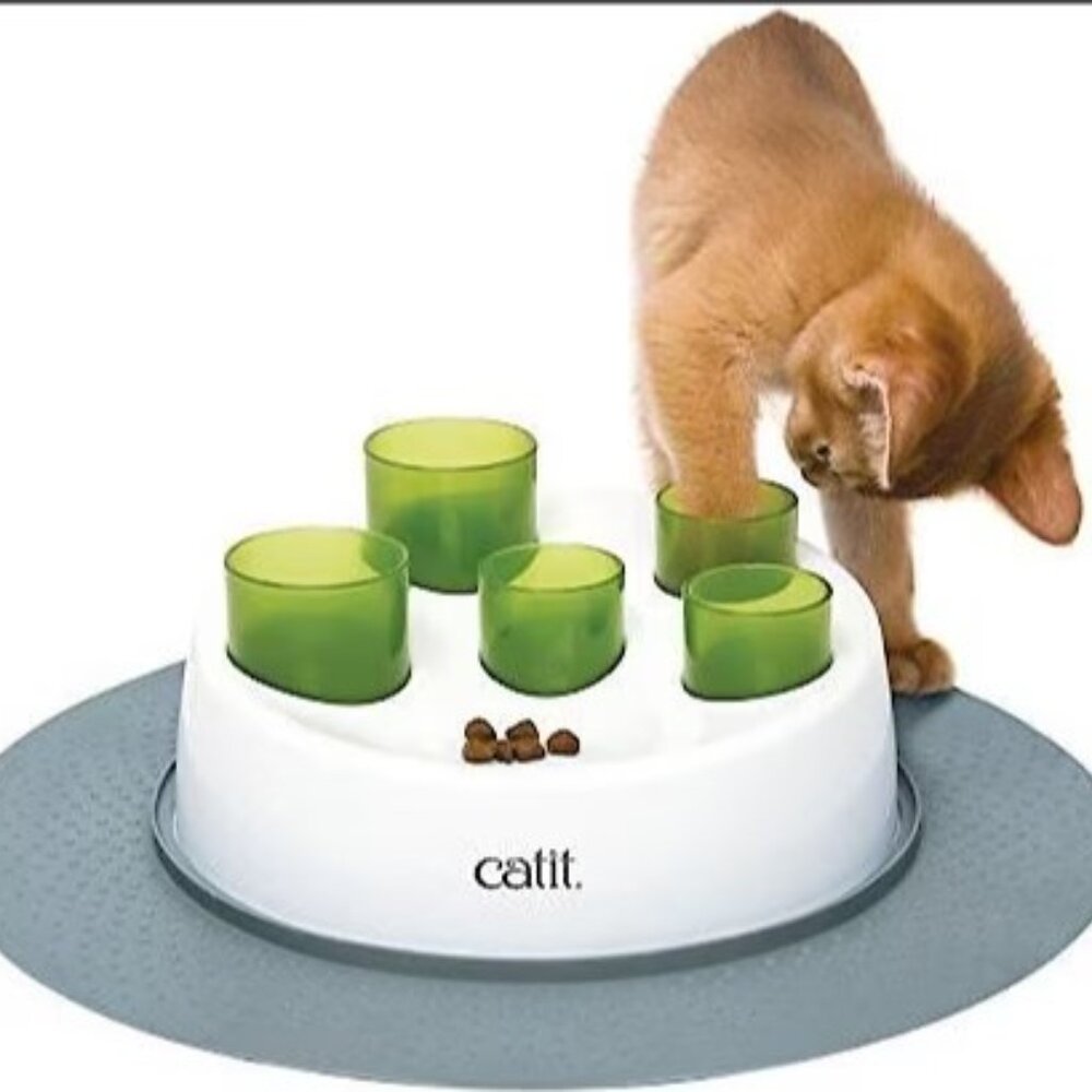 Cat Slow Feeder Puzzle: Catit Senses 2.0 Cat Digger Slow Feeder